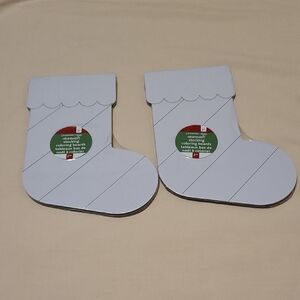 2 Sets. Stocking Coloring Boards.